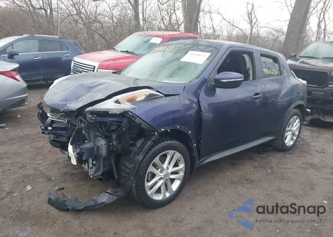 2016 Nissan Juke S из США, поврежденный, VIN JN8AF5MV6GT652981